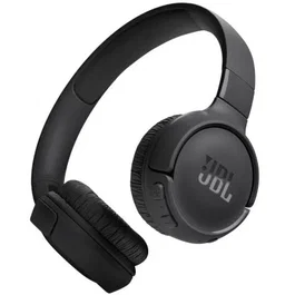 JBL Tune 525BT Auriculares Inalámbricos Bluetooth 5.3 con Micrófono, Sonido Pure Bass, 57h Batería, Plegables, Carga Rápida, Negro - JBLT525BTBLK